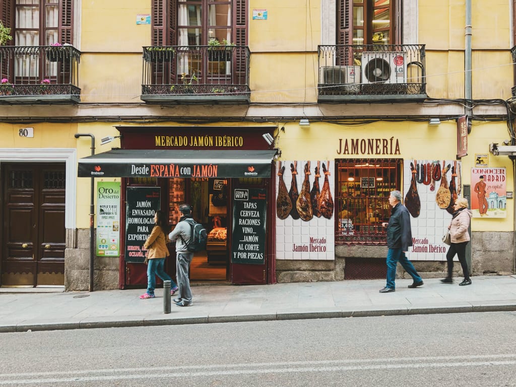 Mercado Jamón Ibérico (Madrid)