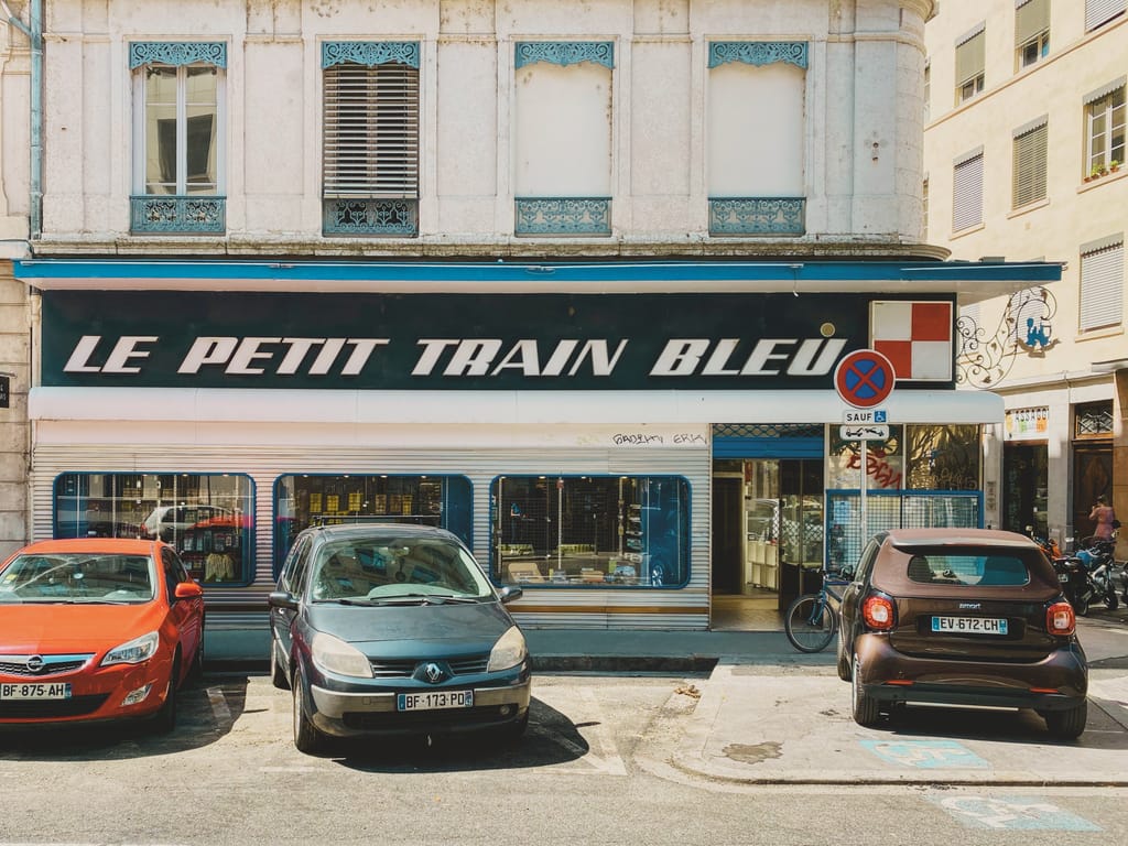 Le petit train bleu (Lyon)