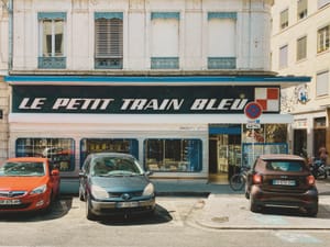 Le petit train bleu (Lyon)