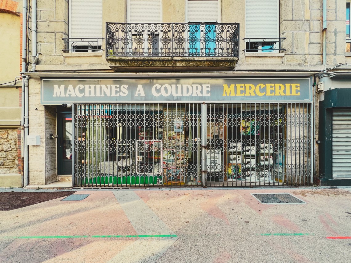 Machines à coudre mercerie (Firminy)