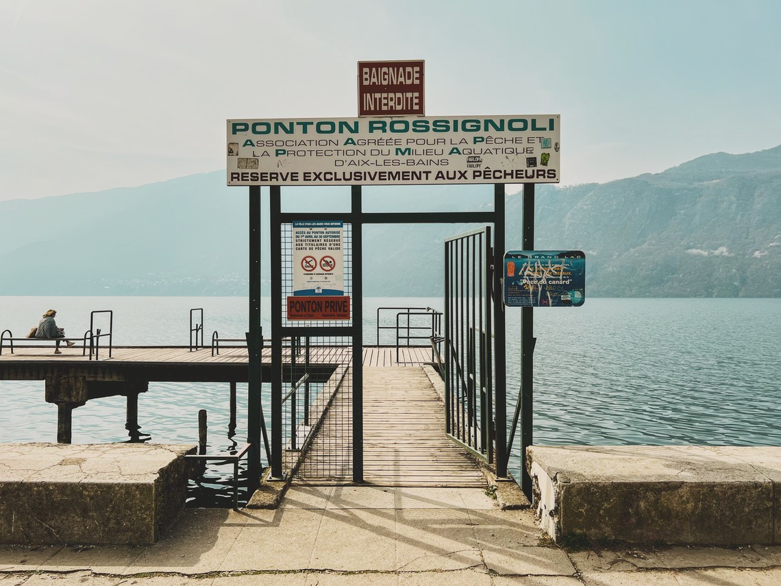 Ponton Rossignoli (Aix-les-Bains)
